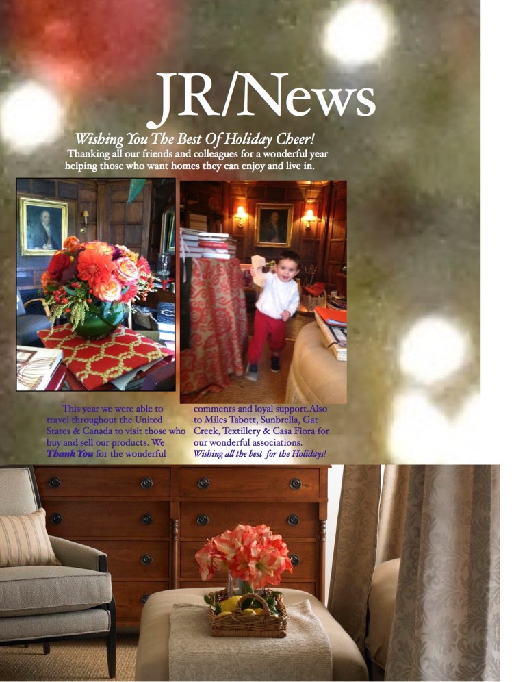 Our December Newsletter.