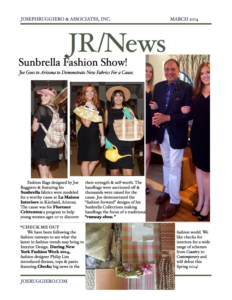 Joe's March Newsletter