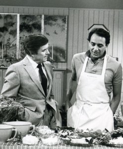 Appearing on the Mike Douglas Show. First major television exposure.